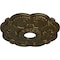 Ekena Millwork Rotherham Ceiling Medallion (Fits Canopies up to 3 1/2"), 18"OD x 3 1/2"ID x 1 1/2"P, Brass CM17ROBRS - alternate 3